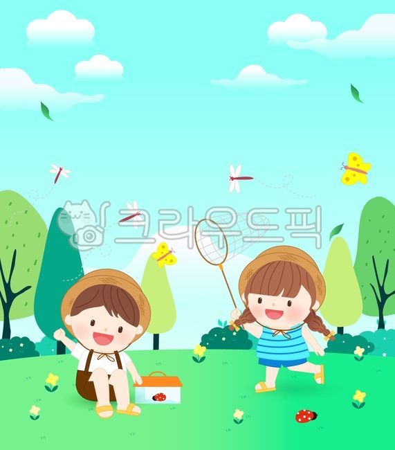 여름,곤충채집,유치원,나비,잠자리,무당벌레,자연학습,벌레,곤충,체험학습,나들이,소풍,봄소풍,여름방학,방학,여름일러스트,구름,잔디밭,동산,꽃,밀짚모자,잠자리채,어린이집,유치원일러스트,어린이집일러스트,어린이,꼬마,어린아이,아이,유치원생,귀여운,캐릭터,일러스트,사람,여자아이,여자어린이,남자아이,남자어린이,소년,소녀,곤충채집박스,활동자료,도안,유치원도안,노란나비,학교,교육,잔디,길,동화,자연,나무,산,언덕,놀이,채집통,계절,시즌,illustration,graphic,kit,child,autumn,가을,가을방학,한여름,벡터,vector,채집