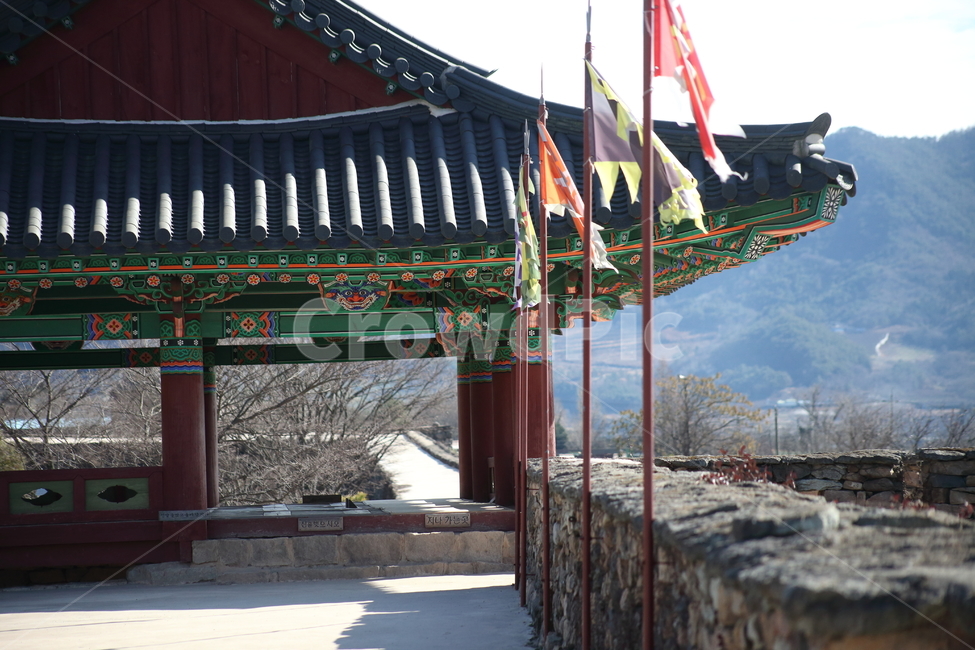 단청,성벽,깃발,한옥,낙안읍성,한국전통,한국문화,korean traditional,korean culture,건축물,건물외관,exterior,building,structure,architecture,construction