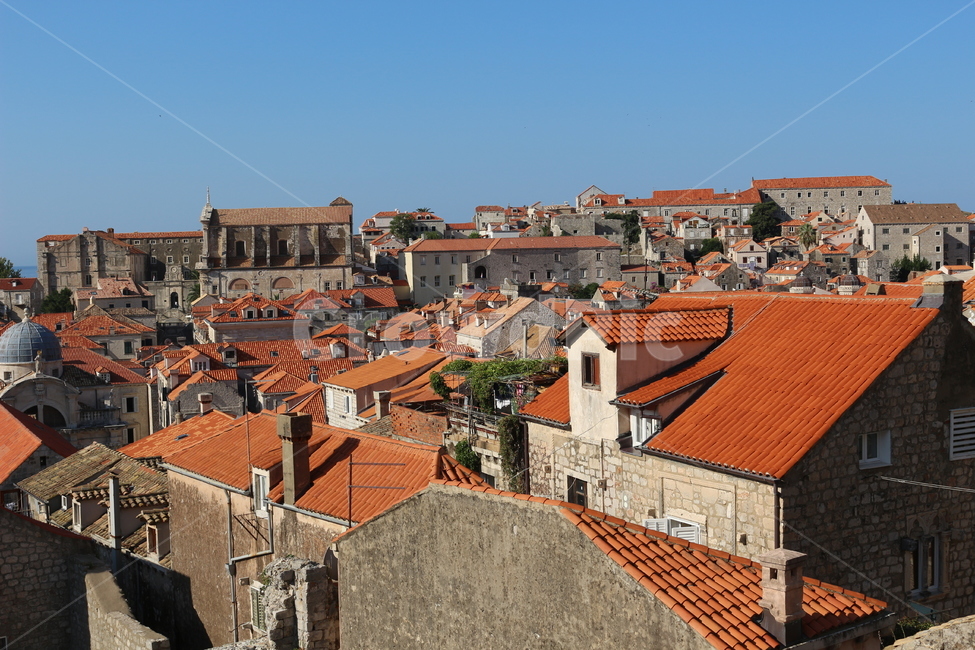 크로아티아,크로아시아,croatia,두브로브니크,두브로브닉,dubrovnik,올드타운,구도심,지붕,주황색,마을,village,oldtown,roof,유럽마을,벽돌,하늘,해외,외국,세계,foreign,oversea,world