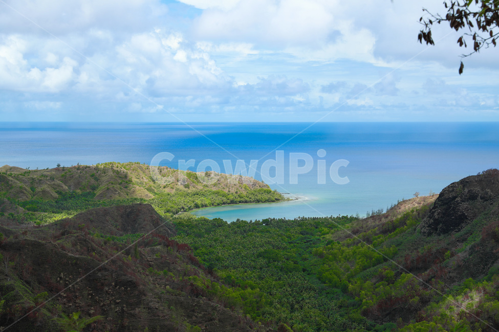 괌,하와이,바다,guam,hawai,ocean,sea,sky,cloud,하늘,구름,outdoors,자연,nature,풍경,경치,대양,해안선,shoreline,landscape,섬,곶,만