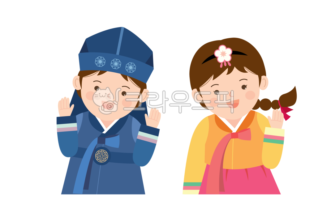 hi,traditional clothes,formal attire,greeting,Chuseok illustration,Nice to meet you,Fujian,Hanbok props,smile,New Years Day Illustration,New Year,sac,Chuseok image,children,happiness,tradition,Male and female children,new year,young master,Male Female,Sae