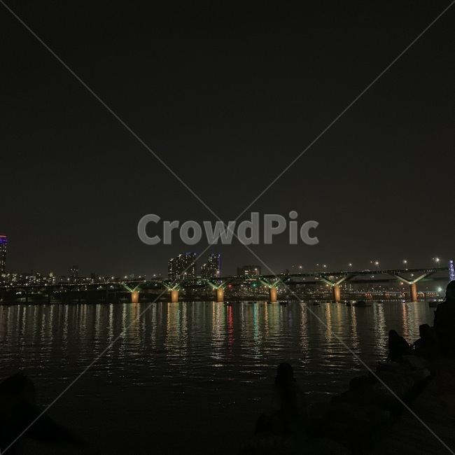 한강,야경,다리,nightview,bridge