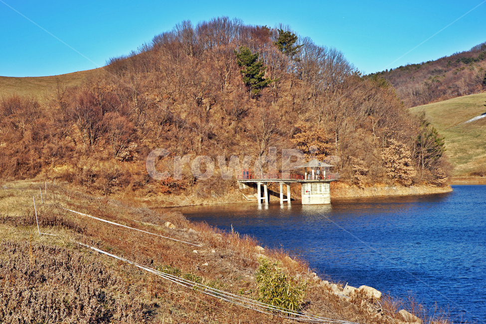 신창제,신창제저수지,서산,충청남도,저수지,둑,야산,자연,자연,풍경,nature,landscape