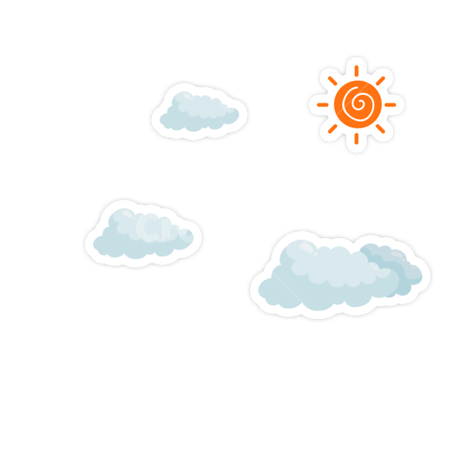 낮,해,태양,구름,하늘,맑음,맑은날,날씨,그래픽,일러스트레이션,graphic,illustration