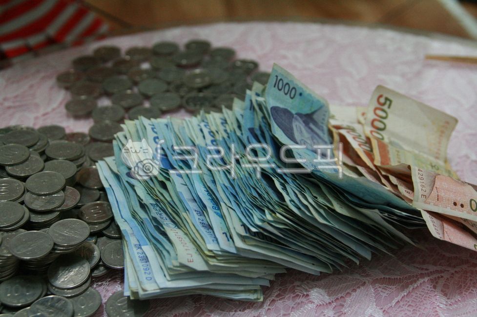 동전,지폐,money,돈,동전과지폐
