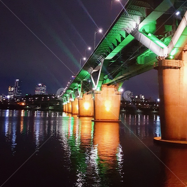 한강,뚝섬유원지,다리,야경,서울야경,야경,밤,풍경,nightscape,night,landscape