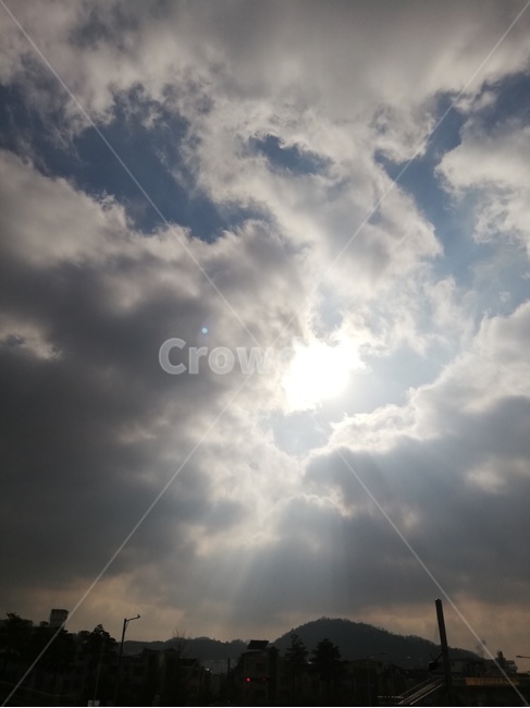 햇살,자연,하늘,구름,풍경