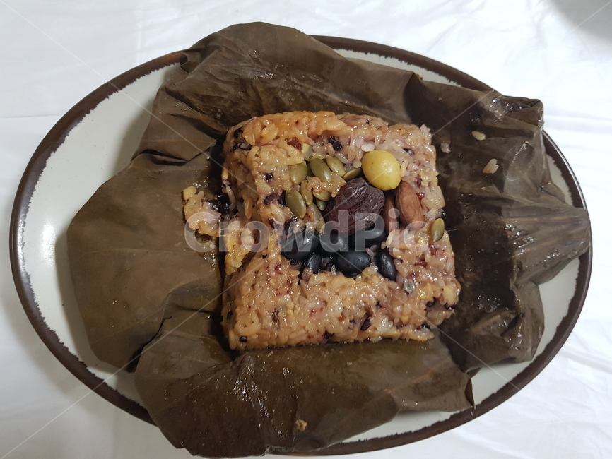 연잎밥,영양밥,별미,건강,맛있는,요리,재료