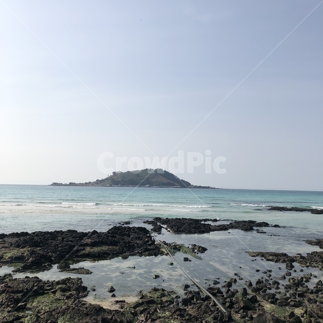 바다,제주도,비양도,협재해변,파도,자연,풍경,nature,landscape,한국자연풍경,한국자연경관,korea nature landscape,제주도,jeju,jeju island,outdoors,옥외,land,땅,promontory,곶,sea,water,물,ocean,대양,shoreline,해안선