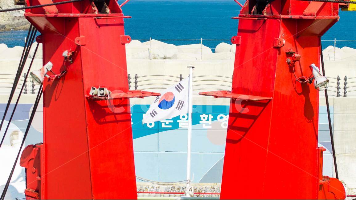 태극기,배,유람선,여행,애국심,애국,대한민국,국기