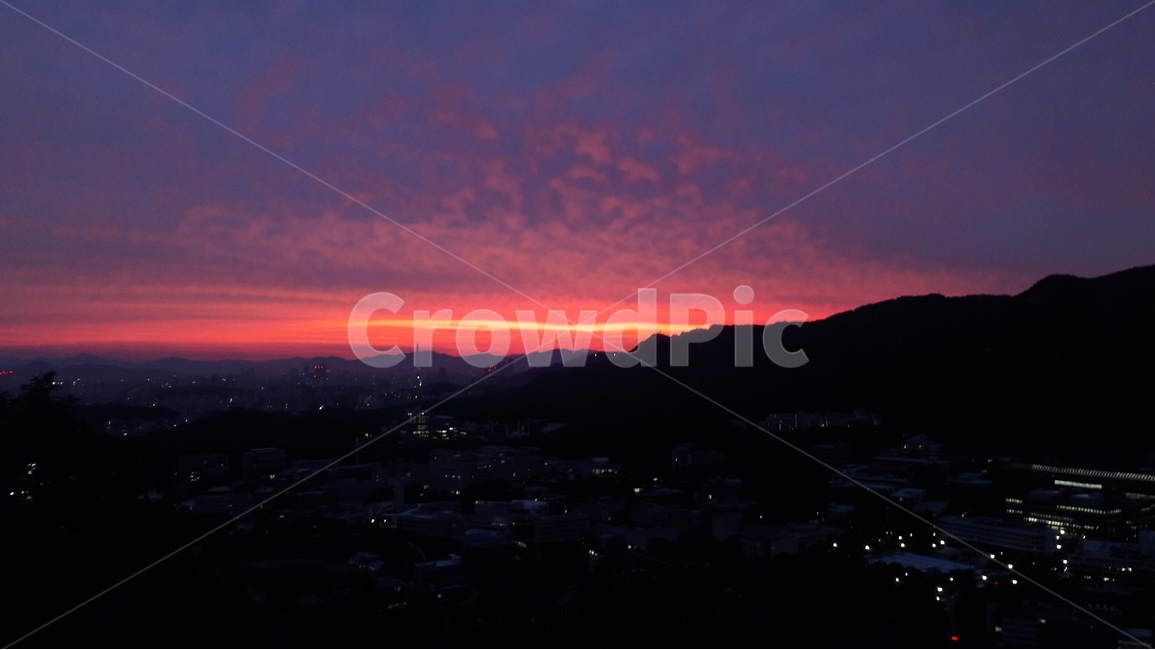 일출,여명,서울대,관악산,국기봉,자연,풍경,nature,landscape,야경,밤,nightscape,night,outdoors,옥외,dusk,황혼,dawn,새벽,red sky,붉은 하늘,sky,하늘,sunset,일몰,경치,scenery