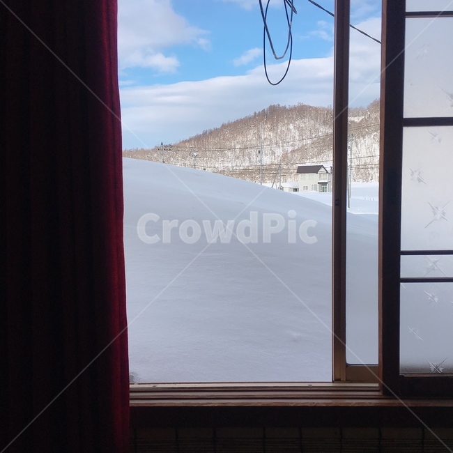 창밖,눈,snow,쌓인눈,창,창틀,window,겨울,계절,winter,season