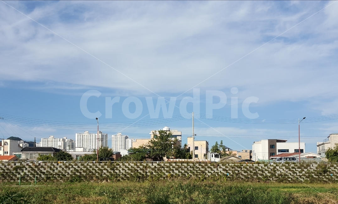 춘천,공지천,푸른하늘,시골풍경,전원마을,산책길,도시,풍경,city,landscape
