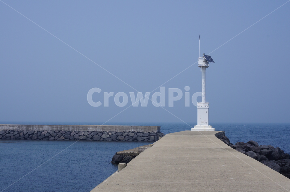 제주도,제주,바다,풍경,파란색,방파제,항구,등대,여름,우도,관광,jeju,island,korea,sea,감성사진