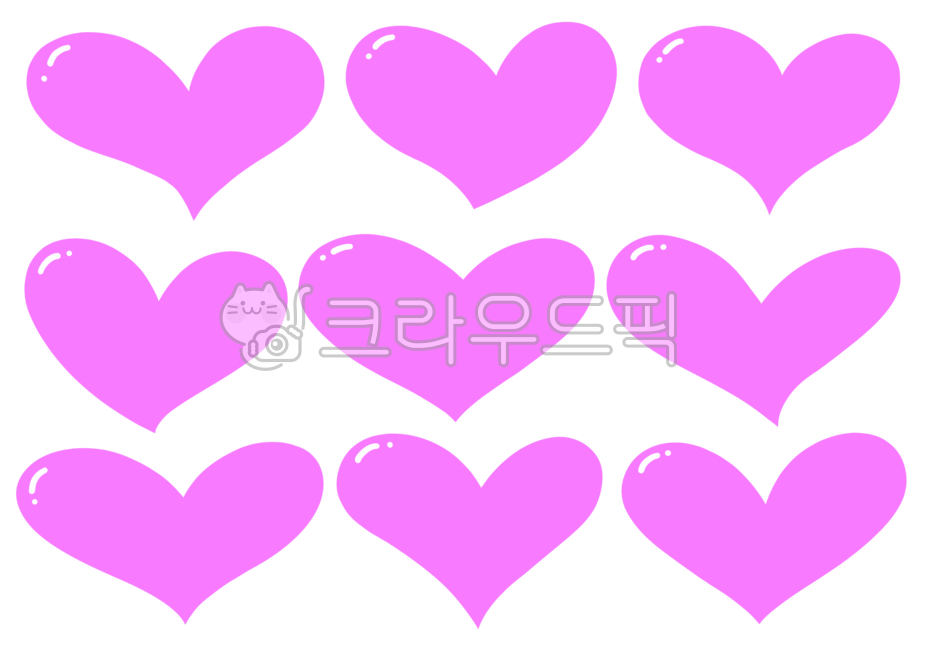 하트,다양한하트,여러가지하트,하트모음,발렌타인데이,발렌타인,heart,마음,고백,사랑,데코,이름표,장식,보라,보라하트,violet,violetheart,purple