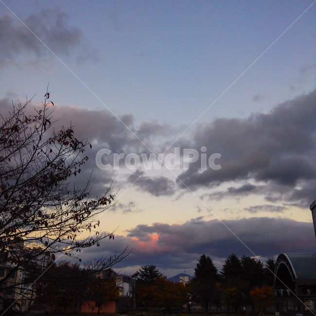노을,하늘,먹구름,가을,sunset,sky,autumn,cloud,tree,자연,풍경,nature,landscape,outdoors,옥외