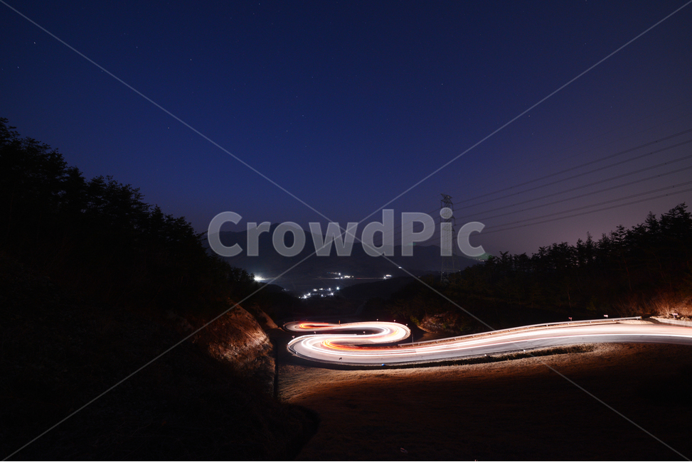 지안재,함양,오도제,장노출,빛,야경,밤,풍경,nightscape,night,landscape,교통,교통수단,traffic,transportation