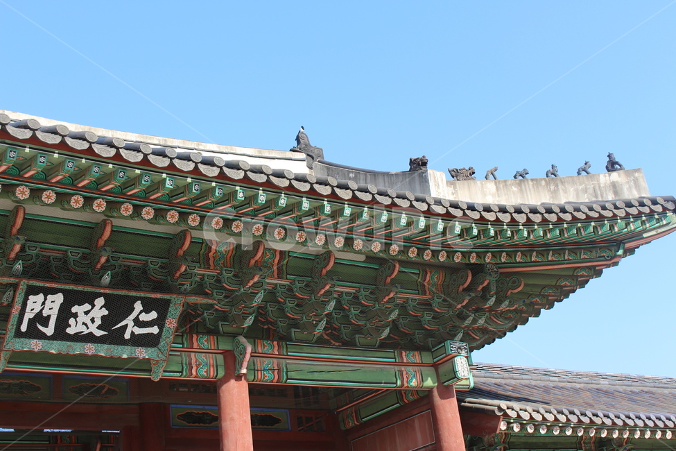창덕궁,궁궐,궁,인정문,잡상,한국,전통,문화,문화재,인정전,기와,서울,도시
