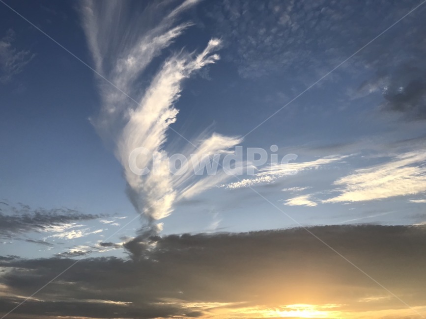 구름,하늘,cloud,sky,해질녘,자연,풍경,nature,landscape,outdoors,옥외,weather,날씨,cumulus,적운