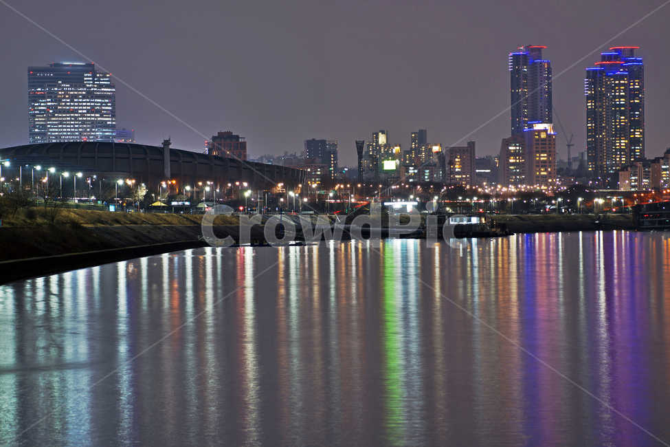 잠실,한강,야경,반영,조명,불빛,청담동,잠실둔치,야경,밤,풍경,nightscape,night,landscape