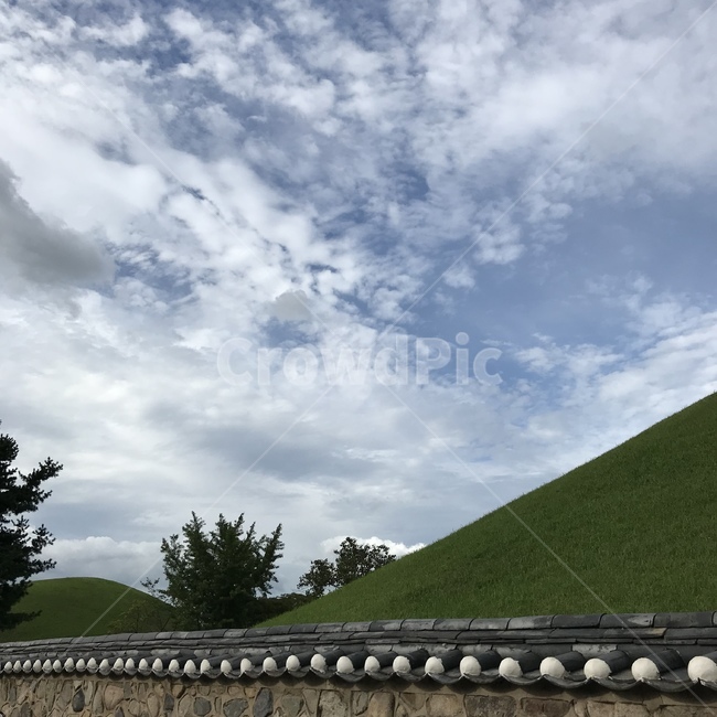 outdoors,mound,grassland,nature,field,들,자연,옥외,목초지,담장