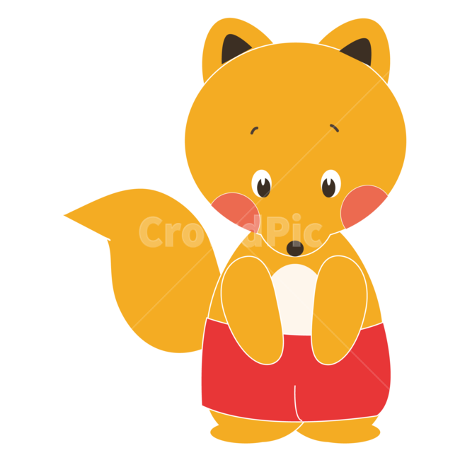 동물,여우,fox,아기여우,새끼여우,귀여움,동물캐릭터,동물일러스트,cute,귀여운,사랑스러운,아기동물,새끼동물,노란색,아기,동물,animal,누끼,remove background,그래픽,일러스트레이션,graphic,illustration