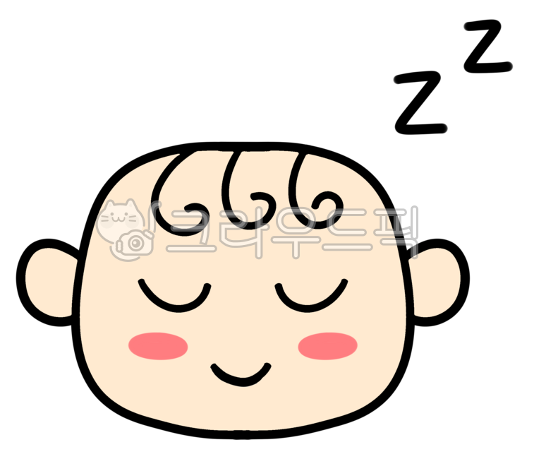 아기얼굴,자는아기,쿨쿨,귀여운아기,아기일러스트,자는얼굴