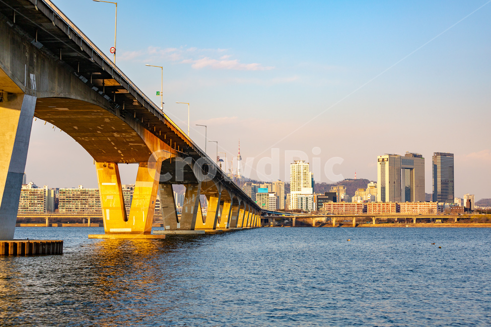 도심,한강,다리,여의도,노을,도시,풍경,city,landscape,한국도시풍경,한국도시경관,korea cityscape,bridge,building,건물