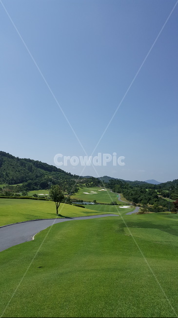 잔디,골프,경관,하늘,필드,자연,풍경,nature,landscape,field,들,outdoors,옥외,golf course,골프 코스