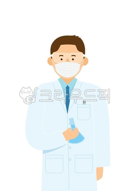 실험,실험복,연구,연구원,labcoat,직업,사람,과학자,과학,그래픽,일러스트레이션,graphic,illustration