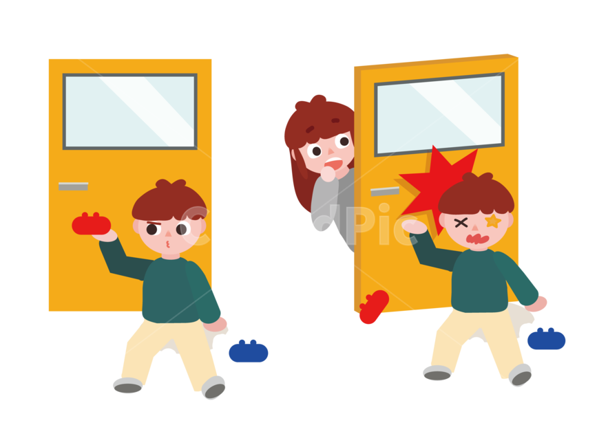사고유형,아동안전,안전사고,어린이,아동,cute,귀여움,귀여운,사랑스러운,아기,아이,children,child,어린이캐릭터,영유아,어린이집,유치원,kindergarden,human,인간,person,사람,door,문,장난감,toy,안전교육,play,놀이,그래픽,일러스트레이션,graphic,illustration