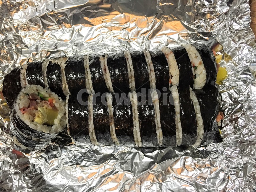 김밥,김밥두줄,분식,간식,한끼,두꺼운김밥,가성비,양많은