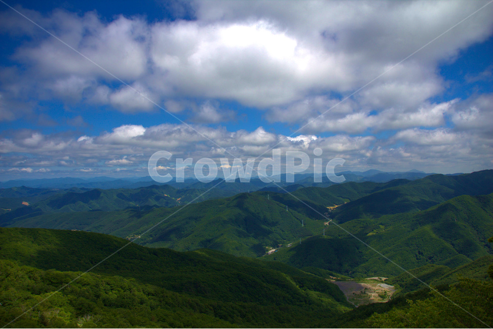 구름,하늘,산,강원도,정선,나무,자연,풍경,nature,landscape,outdoors,옥외,mountain range,산맥,mountain
