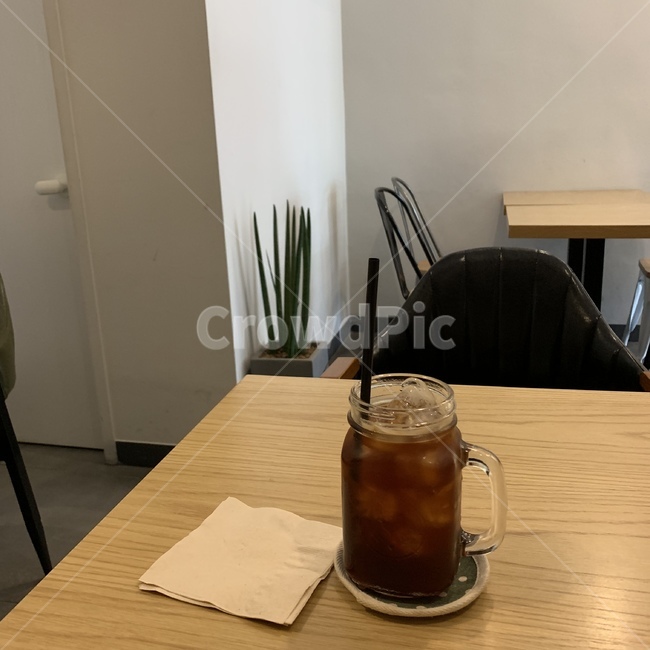 카페,아메리카노,한잔,알로에,인테리어
