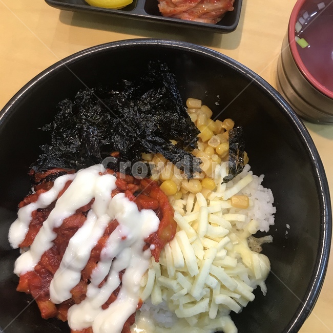 돌솥비빔밥,비빔밥,닭갈비,food,치즈