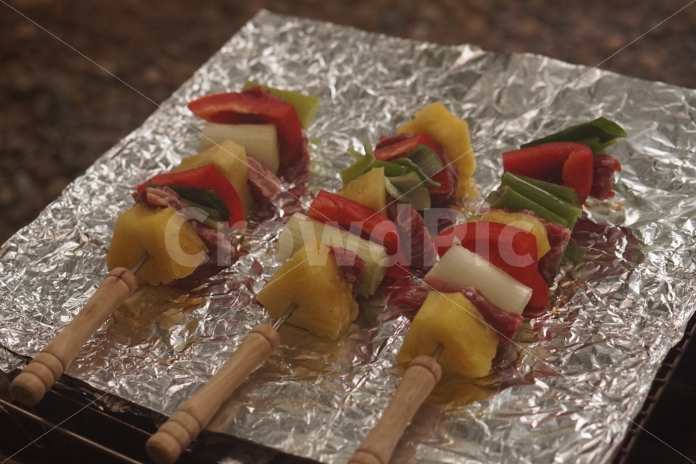 캠핑,꼬치,바베큐,꼬치구이,알록달록,음식,식재료,요리,food,cook,meal,dishes,food reserves