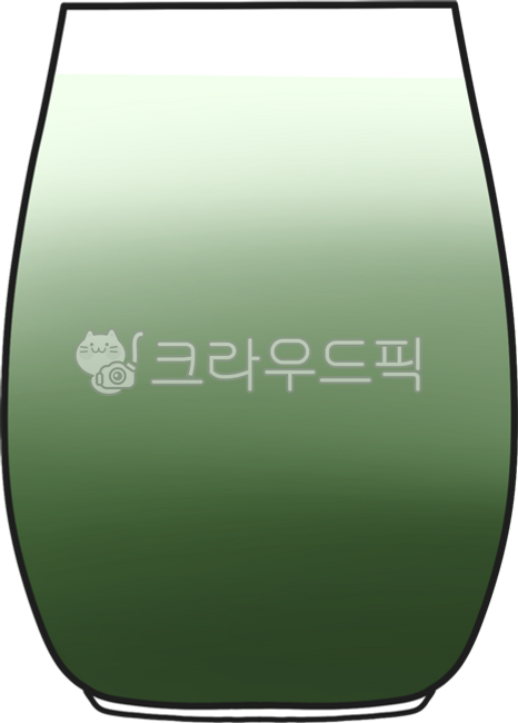 쑥라떼,녹차라떼,음료,음료수,음료그림,음료일러스트,라떼,카페,카페음료