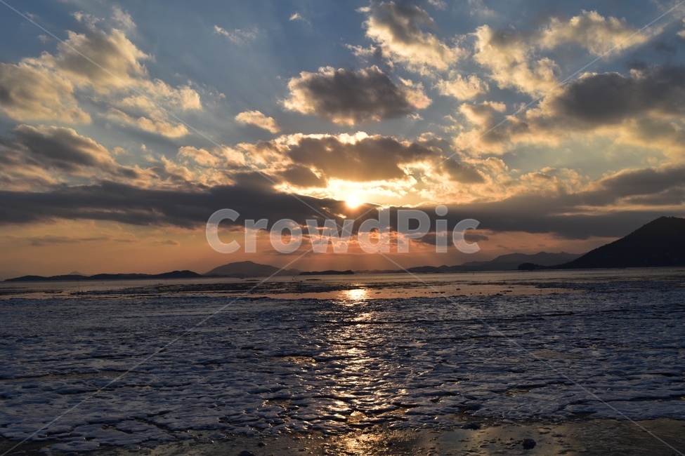 노을,구름,바다,풍경,일몰,자연,풍경,nature,landscape,outdoors,옥외,sunlight,햇빛,sky,하늘