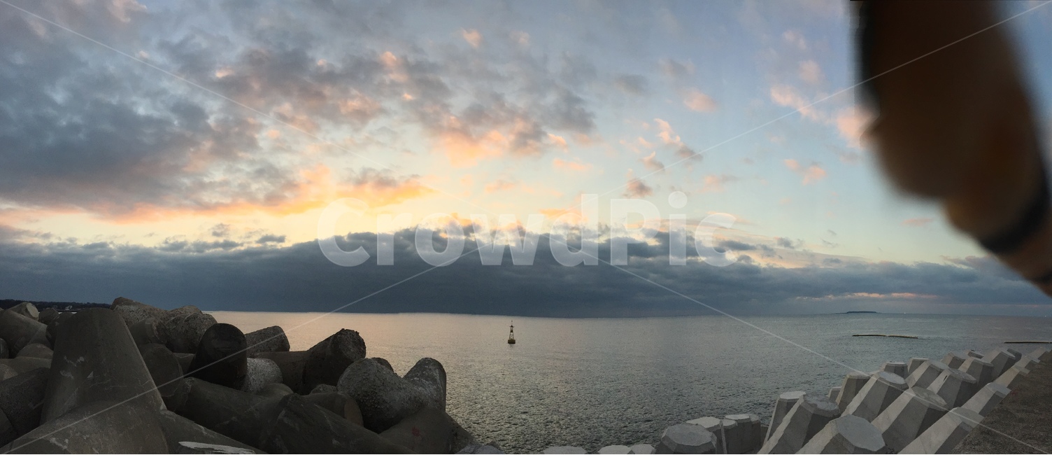 노을,구름,바다,하늘,겨울,자연,풍경,nature,landscape,outdoors,옥외,promontory,곶