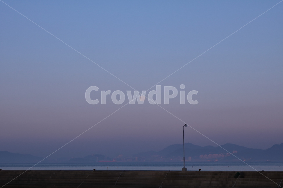 하늘,새벽,바다,달,풍경,자연,풍경,nature,landscape,야경,밤,nightscape,night,outdoors,옥외
