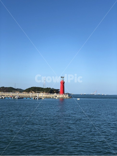 등대,삼길포항,항구,바다,빨간등대,등대,lighthouse