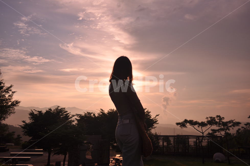 역광,모델,노을,포천,아트벨리,인물실루엣,사람실루엣,character silhouette,human silhouette