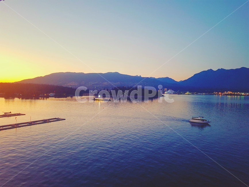 sea,redsky,boat,보트,바다,노을,풍경,감성