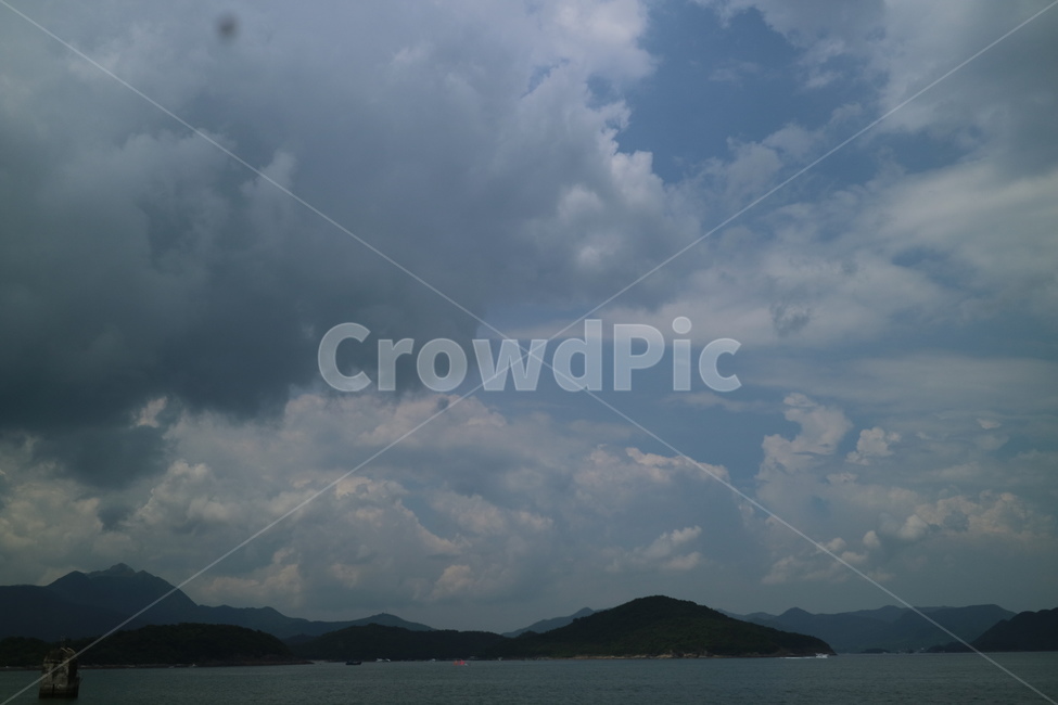 바닷가하늘,하늘,맑은하늘,맑은하늘,푸른하늘,자연,풍경,nature,landscape,weather,날씨,outdoors,옥외,cumulus,적운,sky,cloud,구름,land,땅