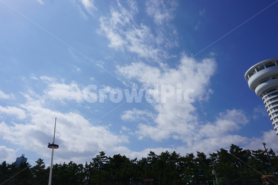 하늘,sky,경포대,한국,구름,cloud,맑은하늘,날씨맑음