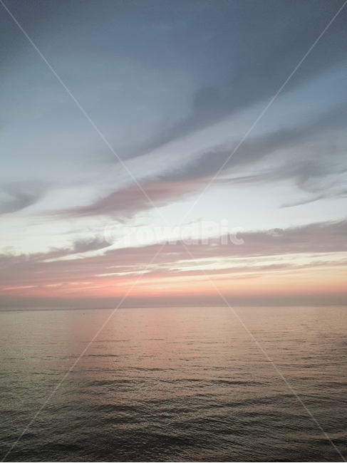 바다,노을,구름,물결,변산바다,이쁜구름