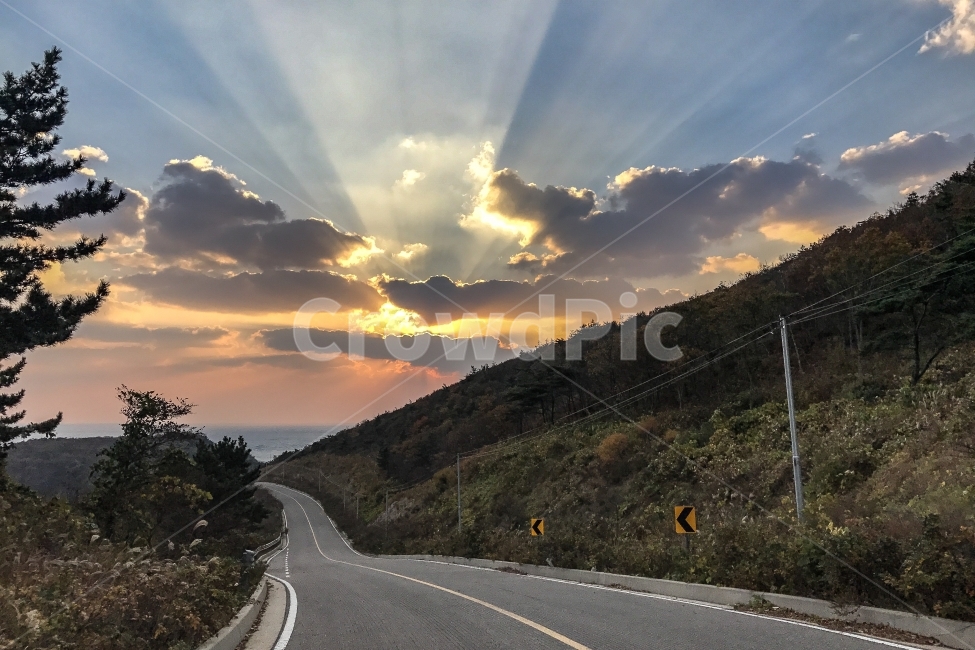 도로,꿈,석양,목표,노을,자연,풍경,nature,landscape,교통,교통수단,traffic,transportation,road,freeway,고속 도로,highway,고속도로,asphalt,아스팔트