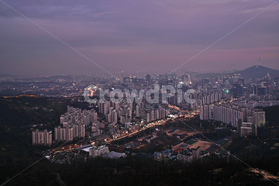도심풍경,서울,서대문구,안산,아파트,건물,독립공원,야경,도시,풍경,city,landscape,한국도시풍경,한국도시경관,korea cityscape