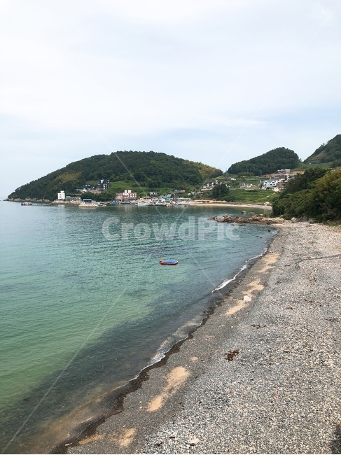 바다,에메랄드,풍경,배경,마을,해안가