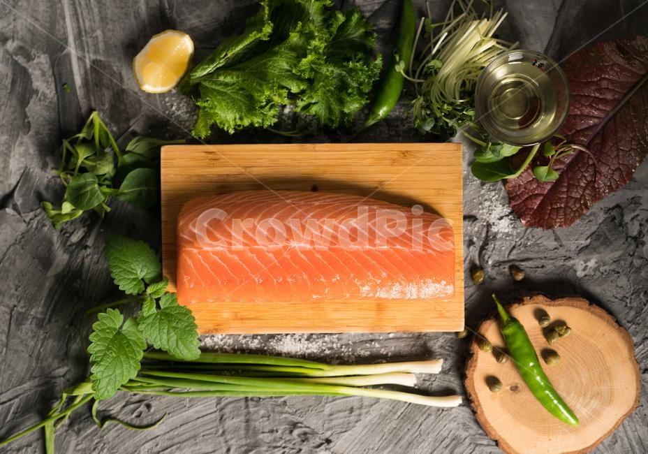 연어,재료,음식재료,생선,연어회,야채,음식,food,vegetable,salmon